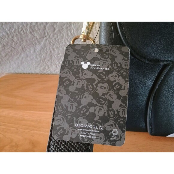 Disney Mickey Mouse Women's Wristlet Purse Wallet with Matching Coin Purse - Picture 9 of 11